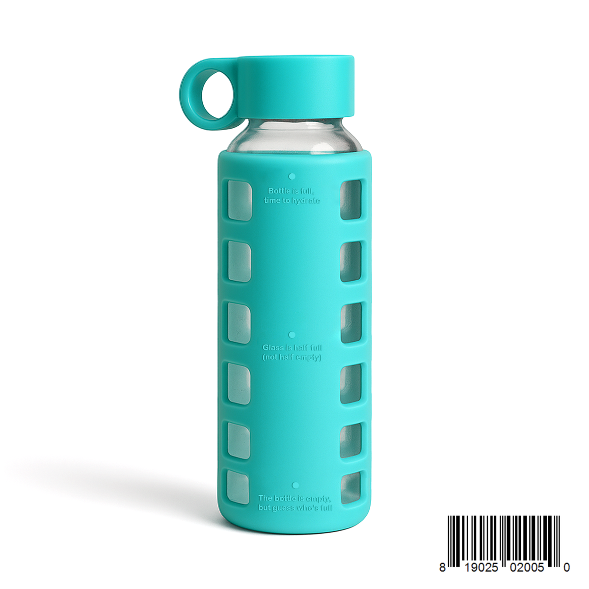 Purifyou Glass Water Bottle — Silicone Sleeve