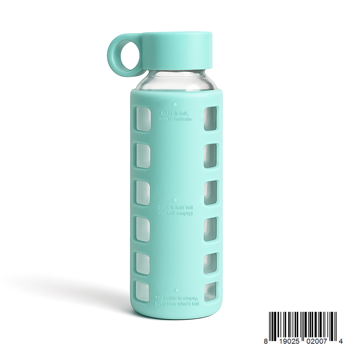 Purifyou Glass Water Bottle — Silicone Sleeve