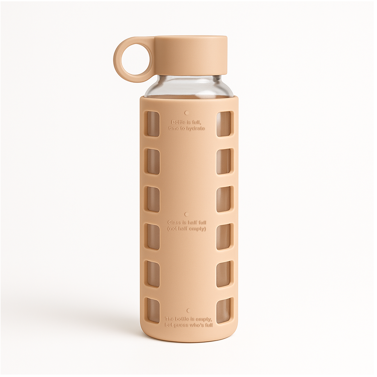Purifyou Glass Water Bottle — Silicone Sleeve