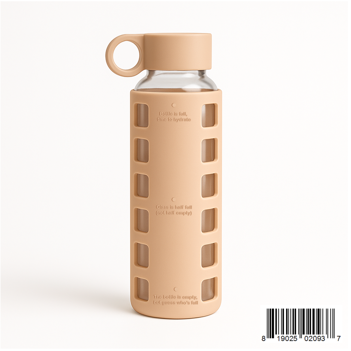 Purifyou Glass Water Bottle — Silicone Sleeve