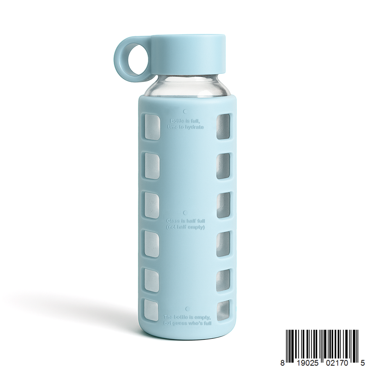 Purifyou Glass Water Bottle — Silicone Sleeve