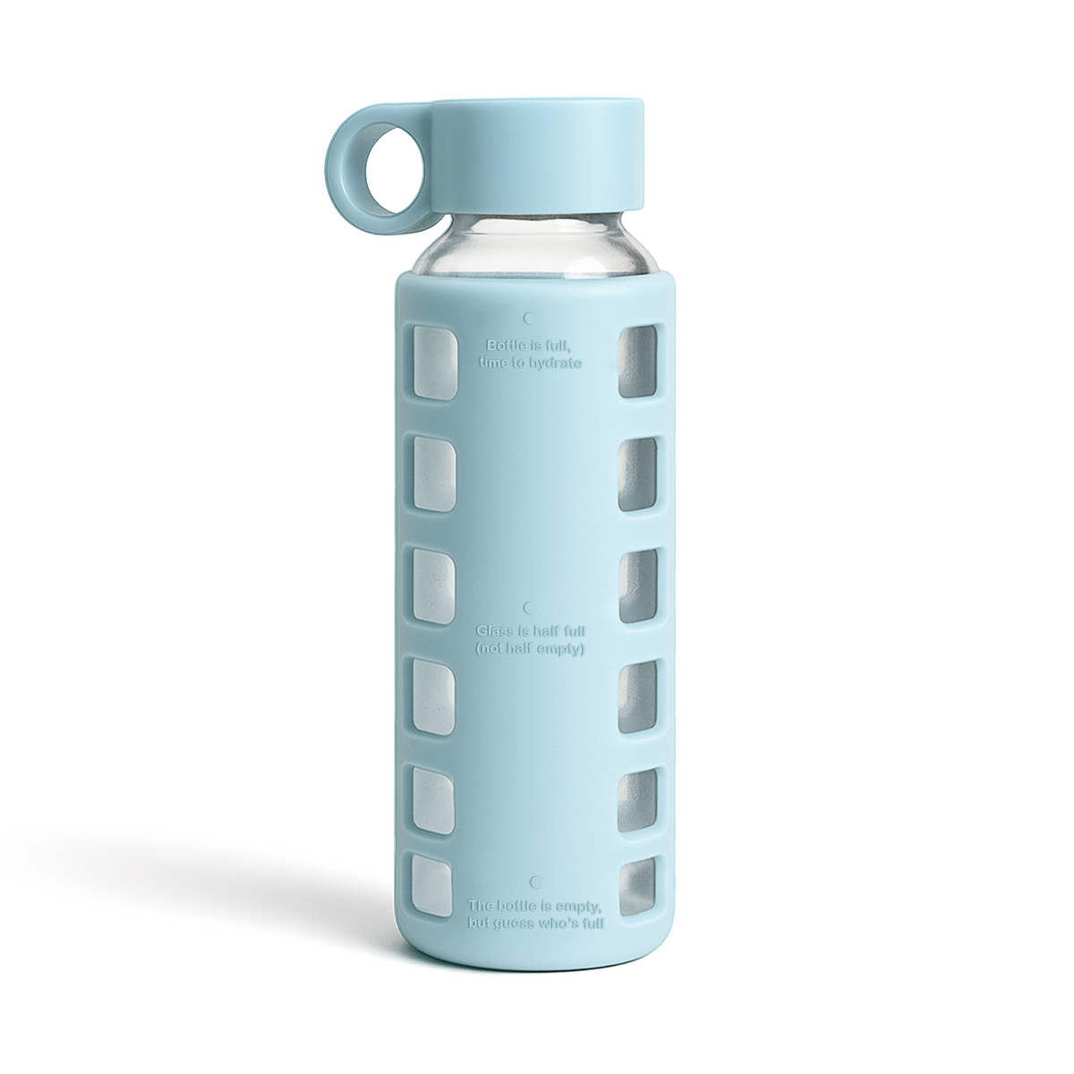 Purifyou Glass Water Bottle — Silicone Sleeve
