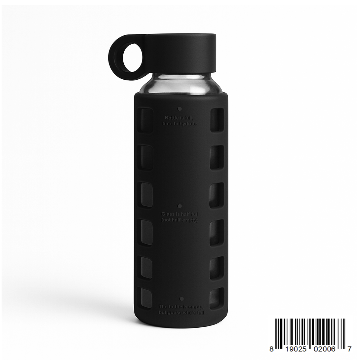 Purifyou Glass Water Bottle — Silicone Sleeve