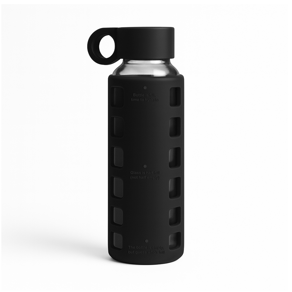 Purifyou Glass Water Bottle — Silicone Sleeve