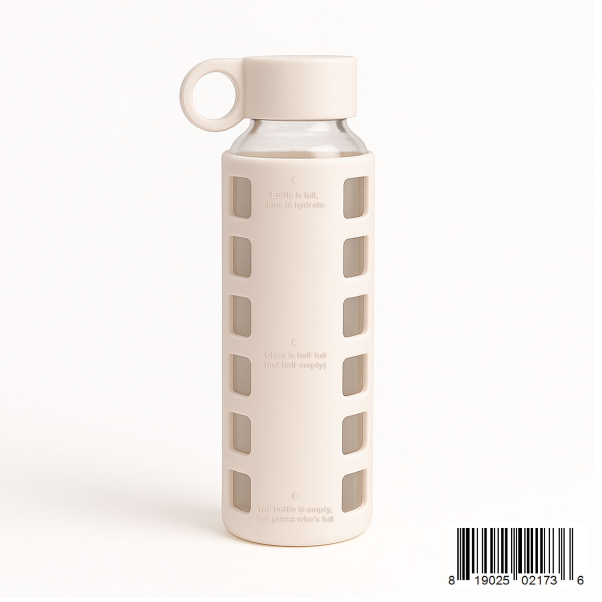 Purifyou Glass Water Bottle — Silicone Sleeve