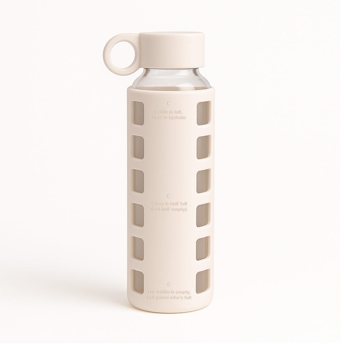 Purifyou Glass Water Bottle — Silicone Sleeve