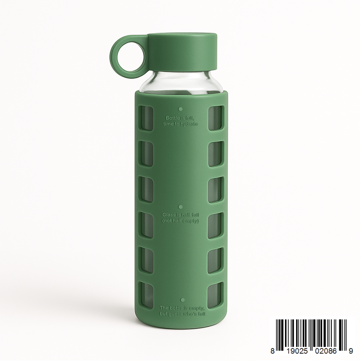 Purifyou Glass Water Bottle — Silicone Sleeve