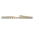 6.5 CTW Lab-Grown Diamond Tennis Bracelet — 14K Gold