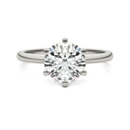 2 CTW Lab-Grown Diamond Solitaire Engagement Ring