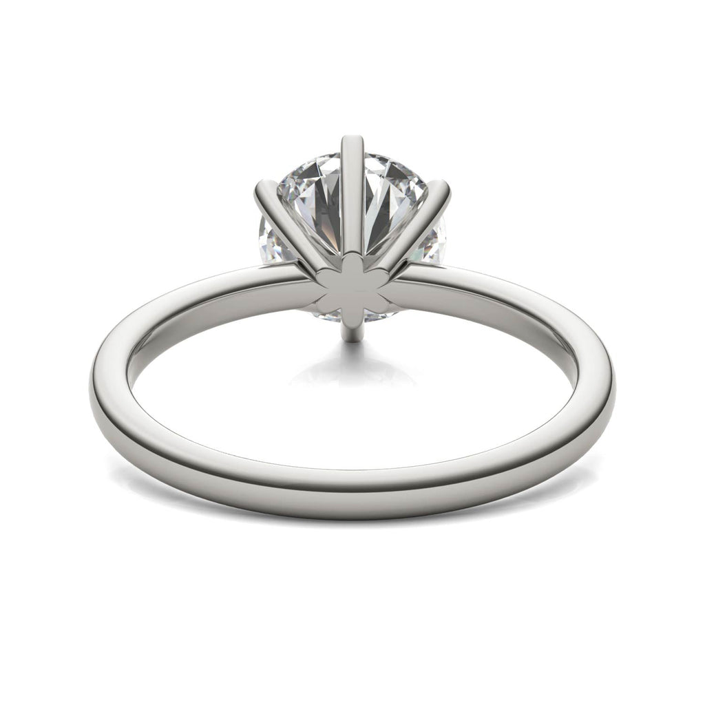 2 CTW Lab-Grown Diamond Solitaire Engagement Ring