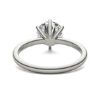 2 CTW Lab-Grown Diamond Solitaire Engagement Ring