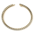 6.5 CTW Lab-Grown Diamond Tennis Bracelet — 14K Gold