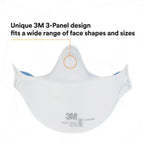 3M 9205+ N95 Aura Particulate Respirator Mask, White, Standard