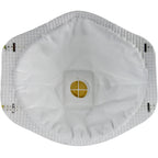 3M 8511 N95 Particulate Respirator Mask with CoolFlow Valve, White
