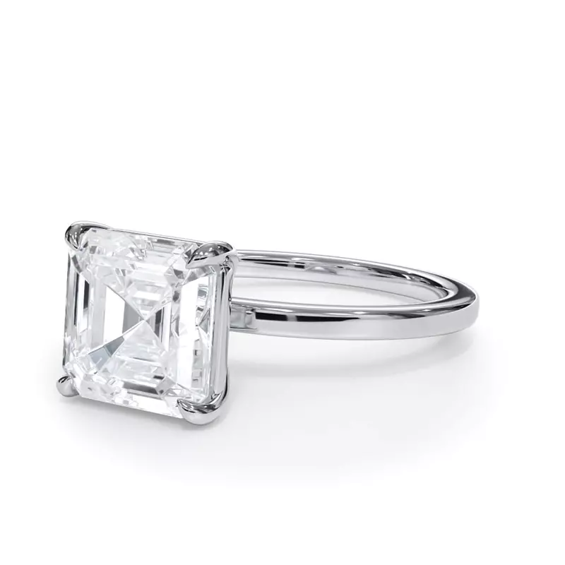 2 CTW Lab-Grown Diamond Solitaire Engagement Ring
