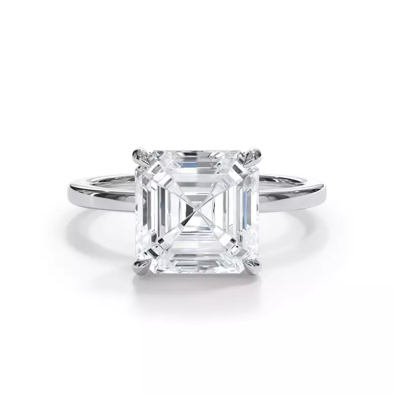 2 CTW Lab-Grown Diamond Solitaire Engagement Ring