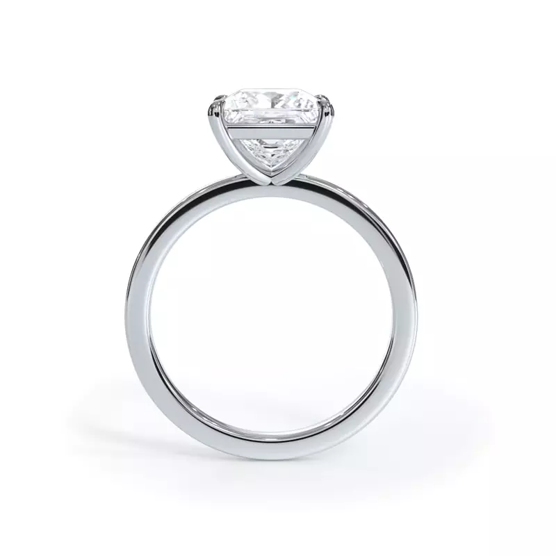 2 CTW Lab-Grown Diamond Solitaire Engagement Ring