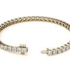 6.5 CTW Lab-Grown Diamond Tennis Bracelet — 14K Gold