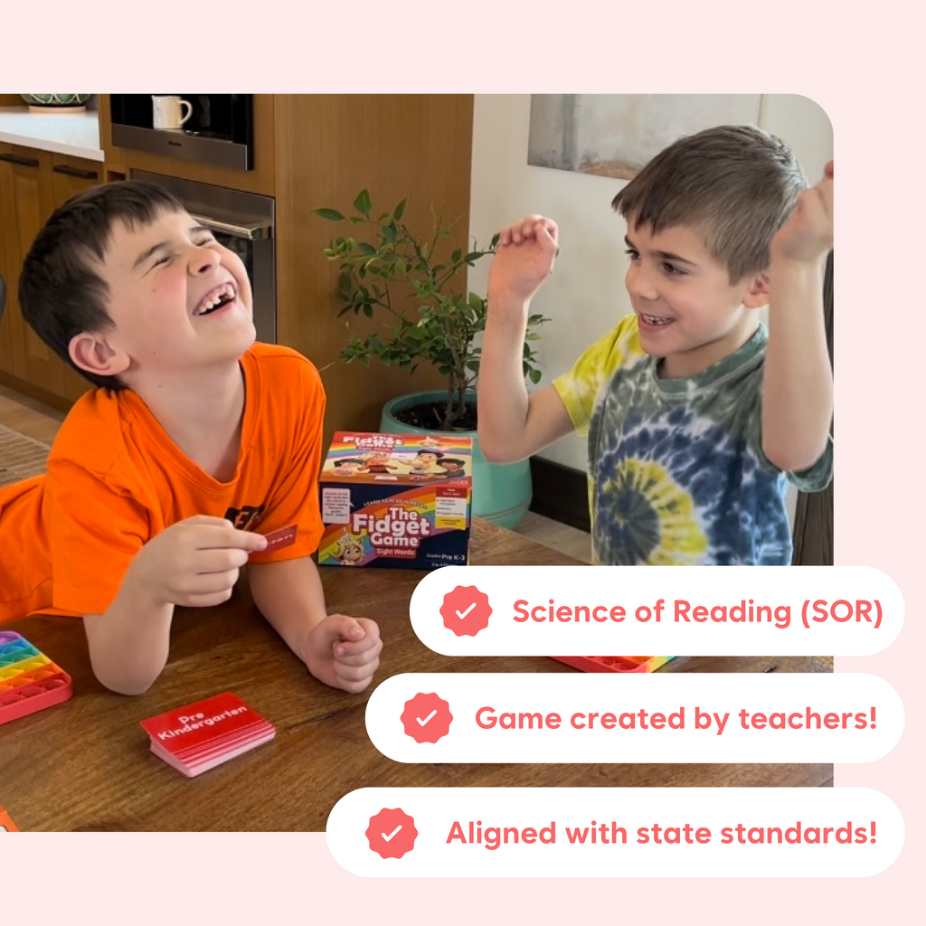 The Fidget Game — Sight Words Edition