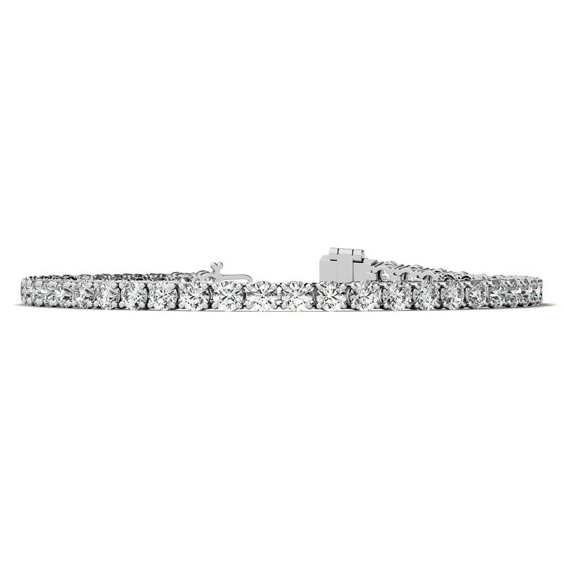 6.5 CTW Lab-Grown Diamond Tennis Bracelet — 14K Gold
