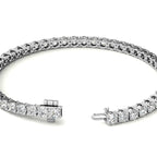 6.5 CTW Lab-Grown Diamond Tennis Bracelet — 14K Gold