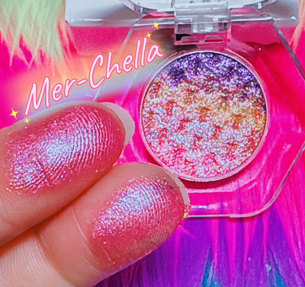 MER-CHELLA “MERMAIDIA COLLECTION” PRESSED TRIPLECHROME
