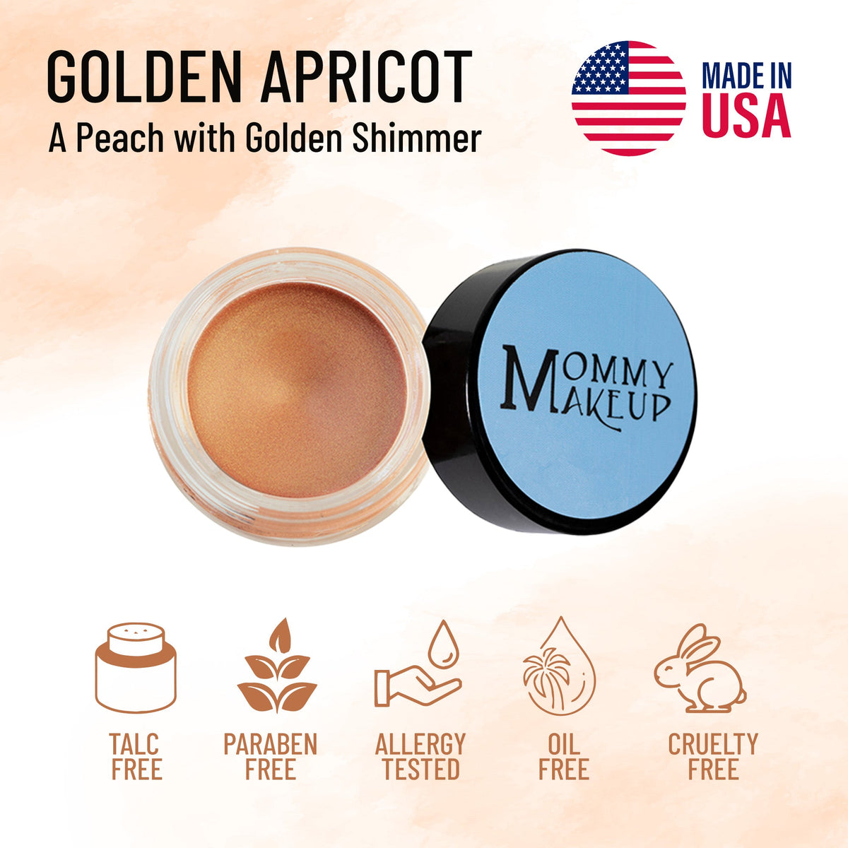 Golden Apricot Any Wear Creme — Eyes, Cheeks & Lips