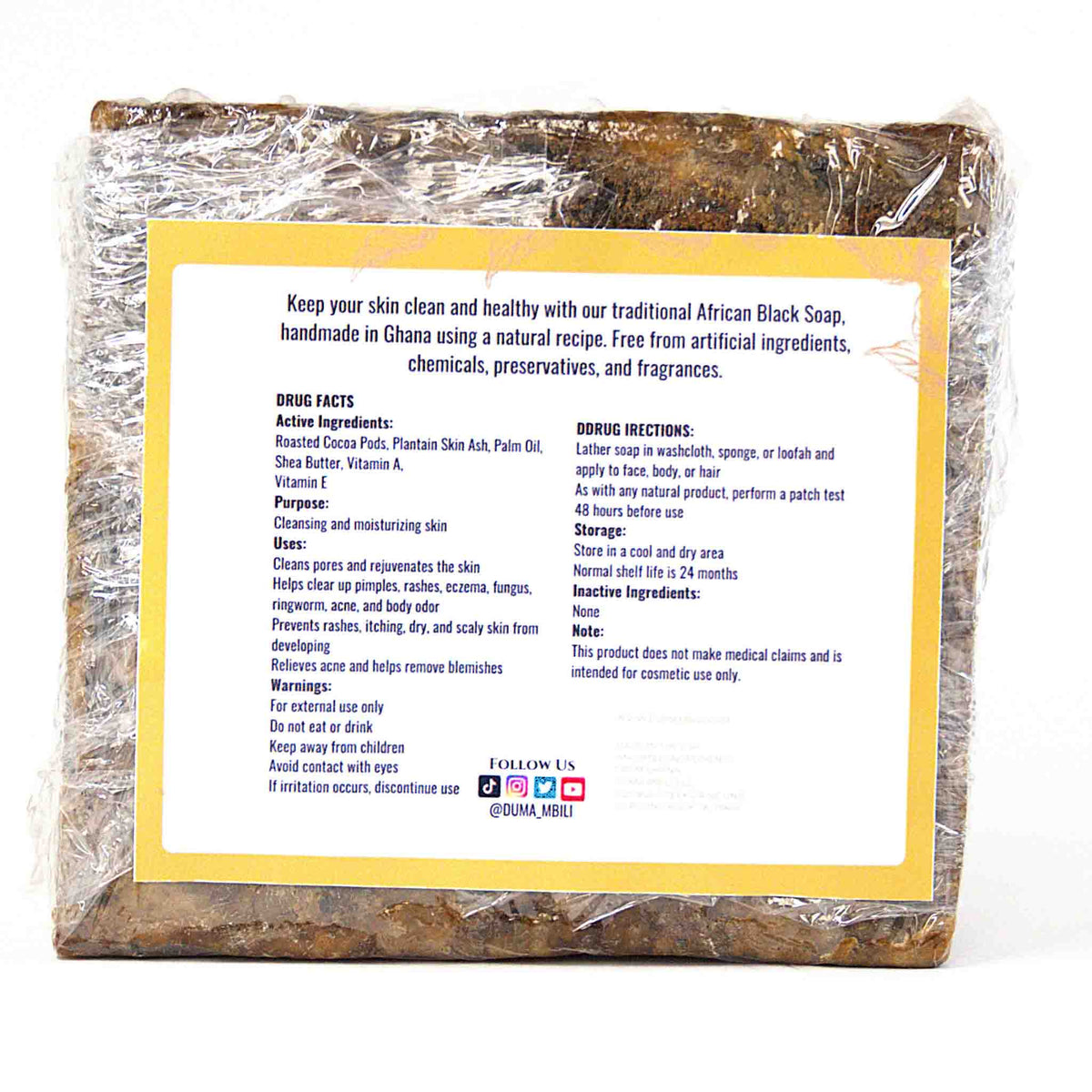 Traditional African Black Soap — Ghanaian Skincare