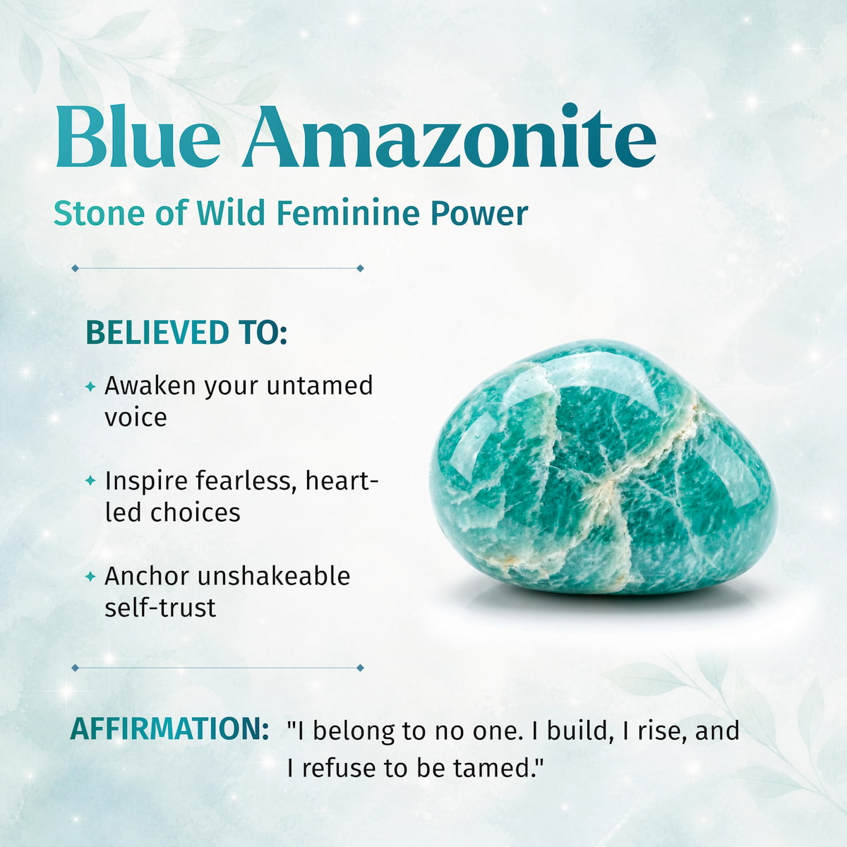 Blue Amazonite Beaded Bracelet