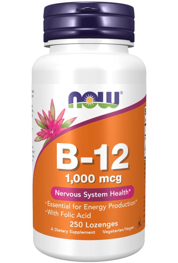 Vitamin B-12 Lozenges — 1,000 mcg, 250 Count