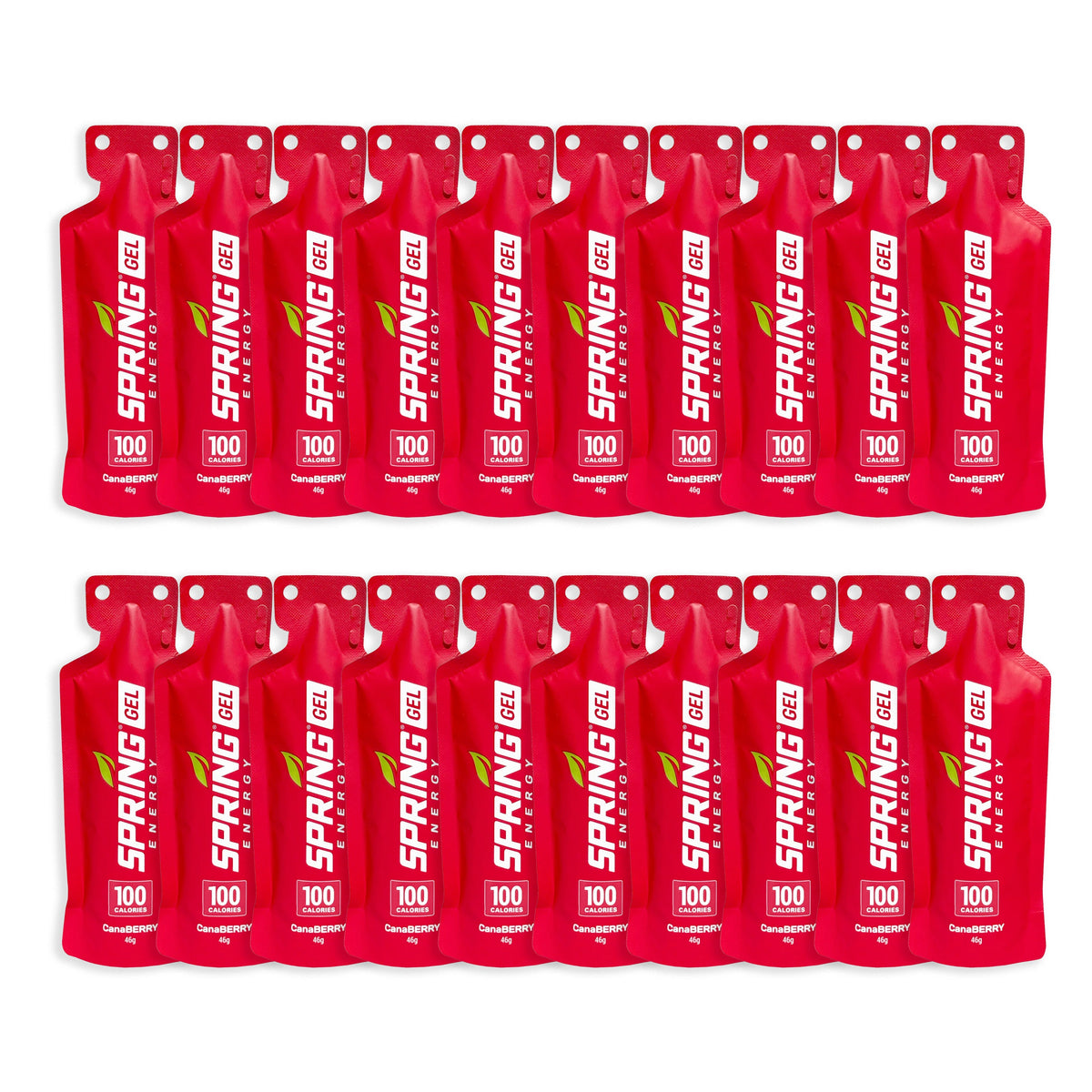 Canaberry Strawberry Smoothie Energy Gel