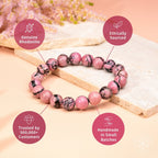 Rhodonite Beaded Bracelet