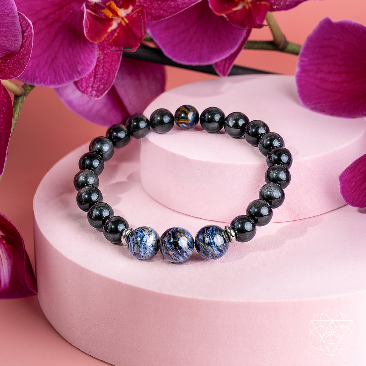 Pietersite Beaded Bracelet