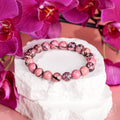 Rhodonite Beaded Bracelet