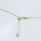 3 CT Lab-Grown Diamond Solitaire Pendant — 14K Gold
