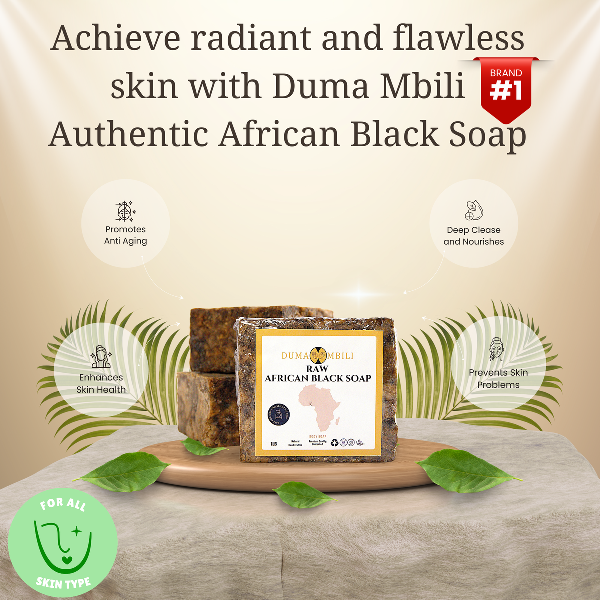 Traditional African Black Soap — Ghanaian Skincare