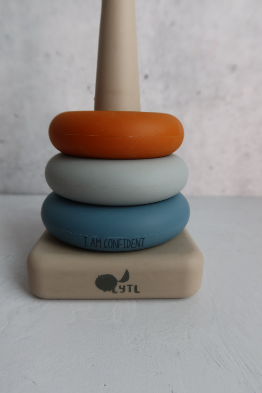 Silicone Ring Stacking Toy — 10-Piece Set | LYTL®️