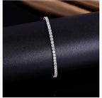 4 CTW Lab-Grown Diamond Tennis Bracelet — 14K Gold