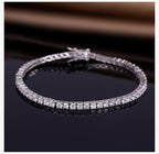 4 CTW Lab-Grown Diamond Tennis Bracelet — 14K Gold