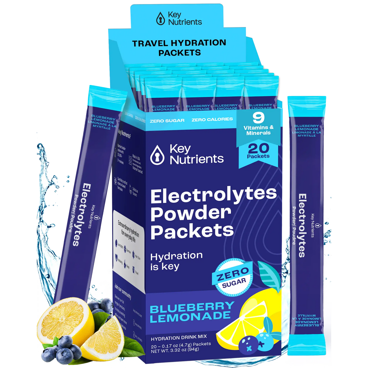 Sugar-Free Electrolyte Recovery Powder