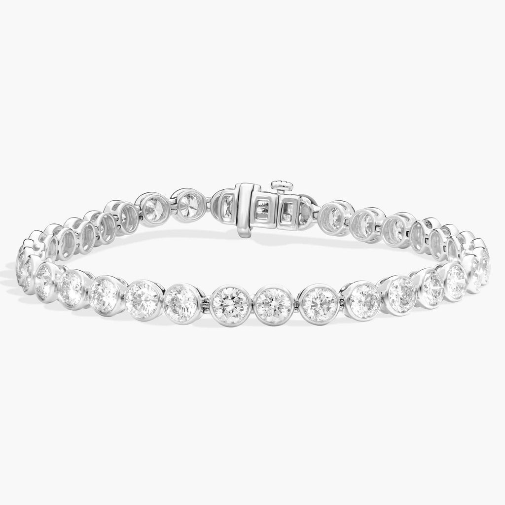 10 CTW Moissanite Tennis Bracelet — Gold Plated