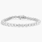 10 CTW Moissanite Tennis Bracelet — Gold Plated