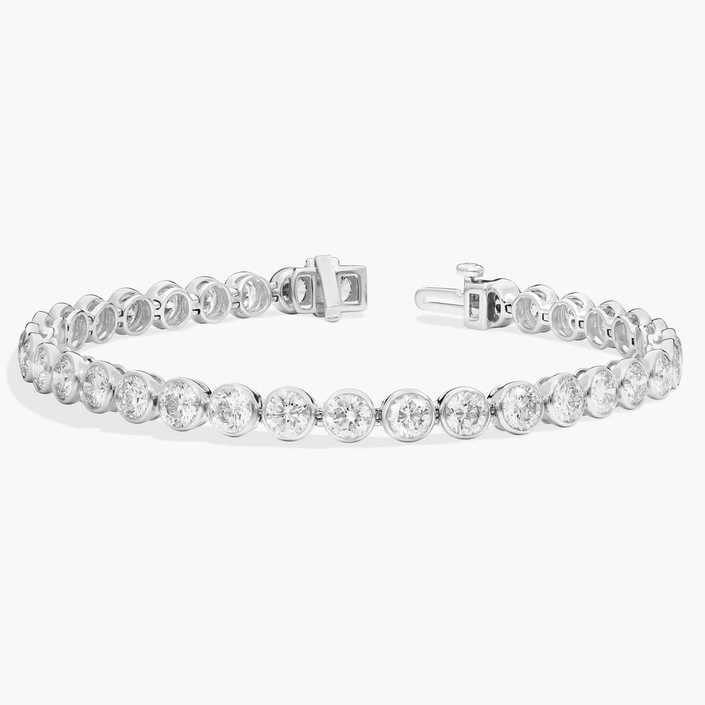 10 CTW Moissanite Tennis Bracelet — Gold Plated