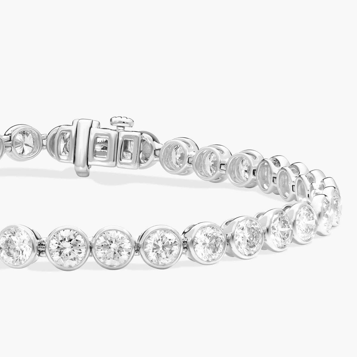 10 CTW Moissanite Tennis Bracelet — Gold Plated