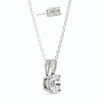 3 CTW Moissanite Earrings & Pendant Set