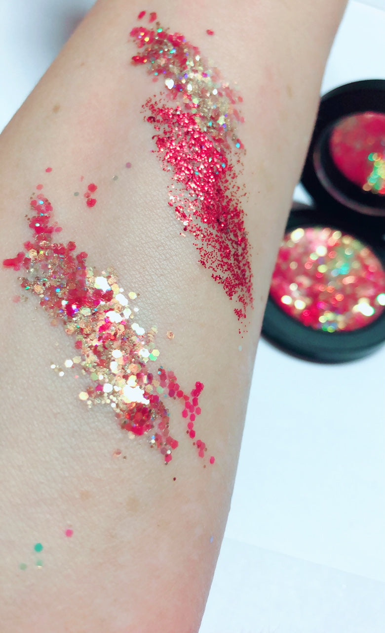 RED DRAGON Single Pressed Glitter