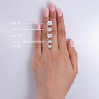 2 CTW Lab-Grown Diamond Solitaire Engagement Ring