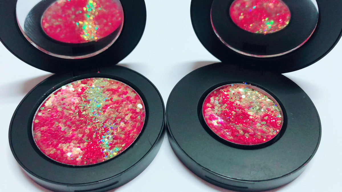 RED DRAGON Single Pressed Glitter