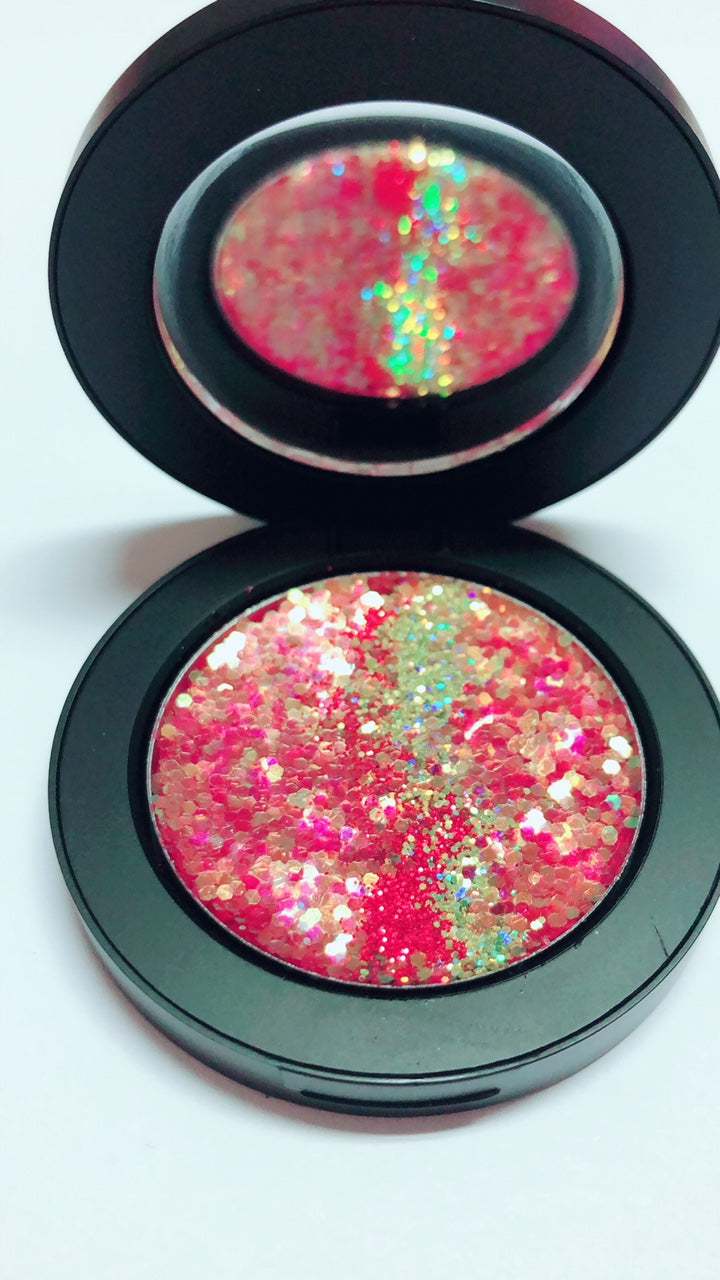 RED DRAGON Single Pressed Glitter