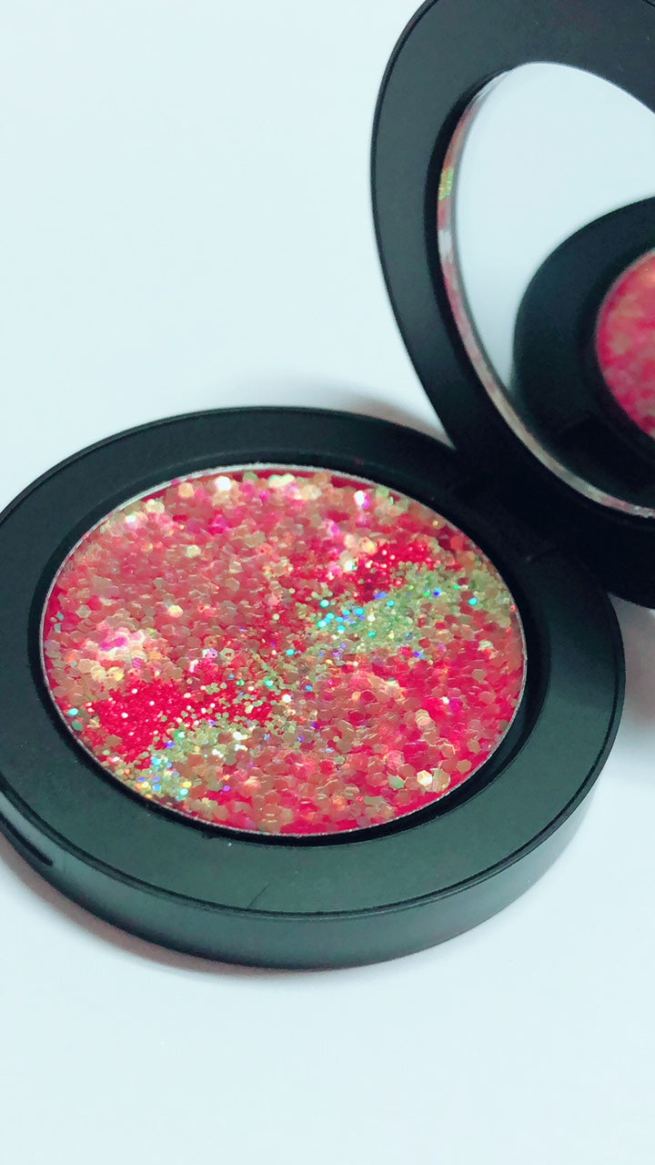 RED DRAGON Single Pressed Glitter